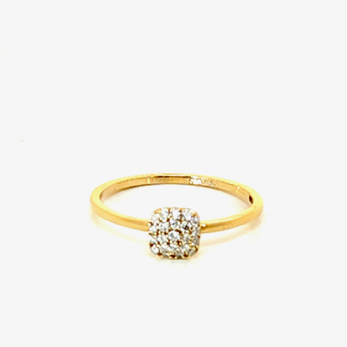  Anello in oro pave' diamanti Namuri presso Castignoli - Orologeria e gioielleria a Monza
